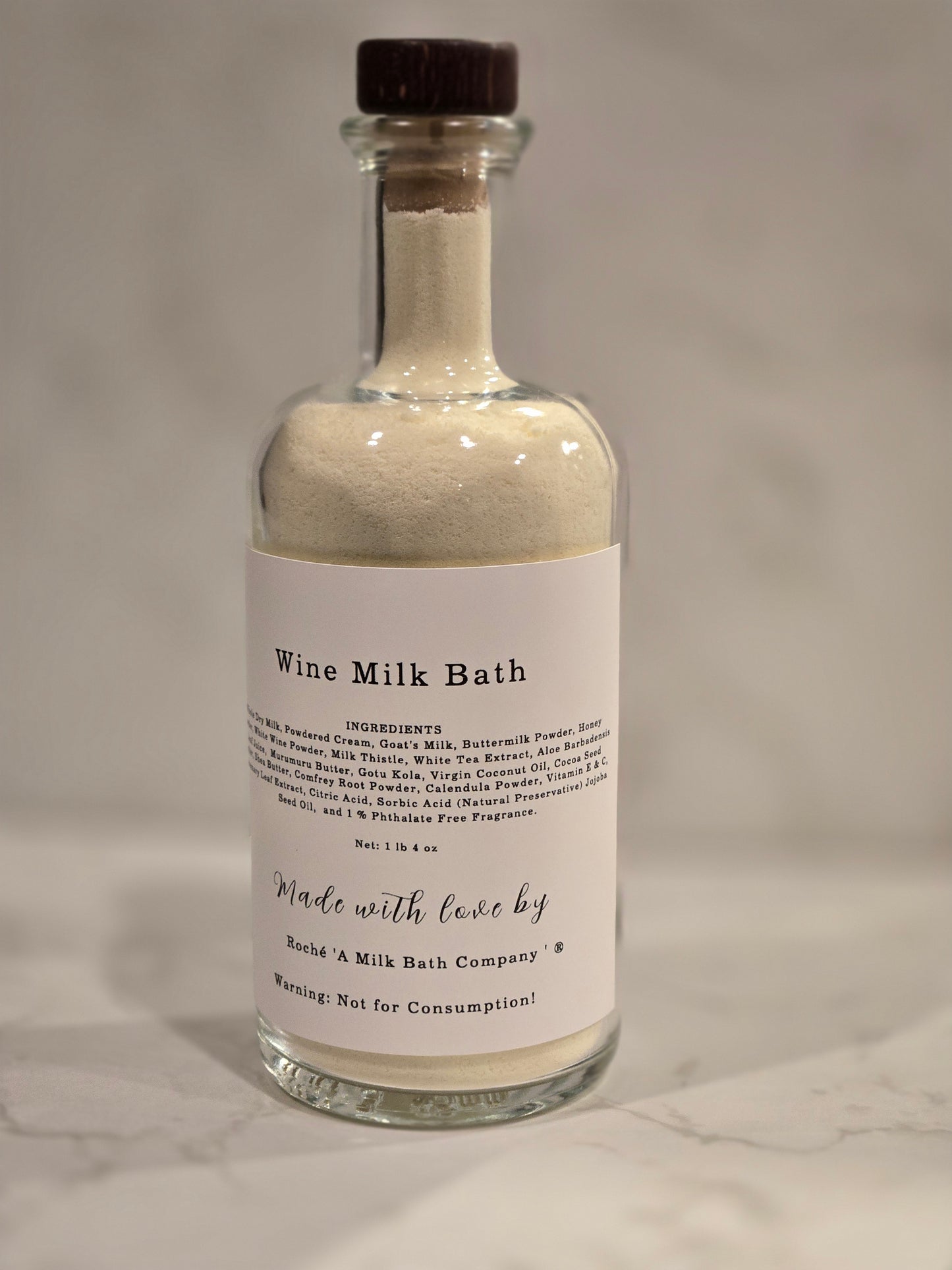 Wine Milk Bath Soak