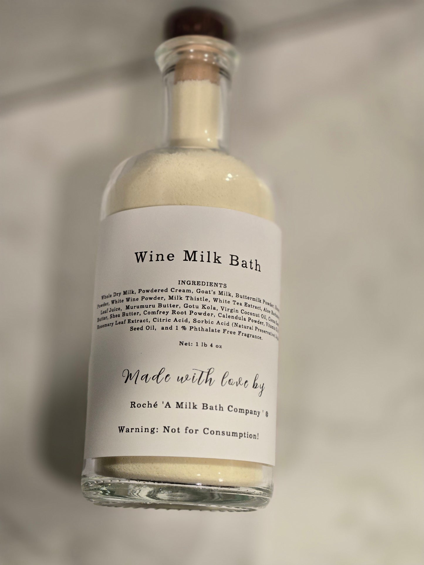 Wine Milk Bath Soak