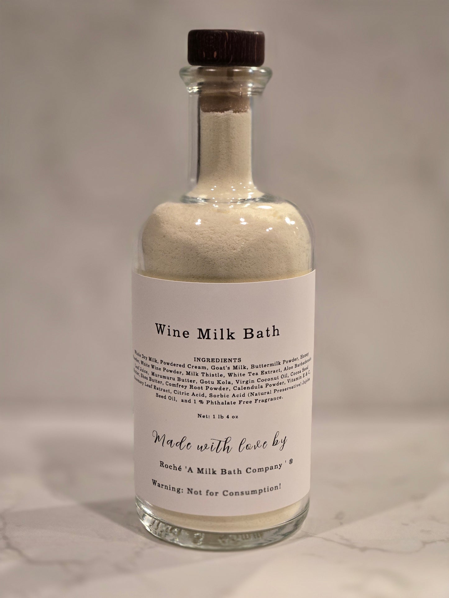 Wine Milk Bath Soak