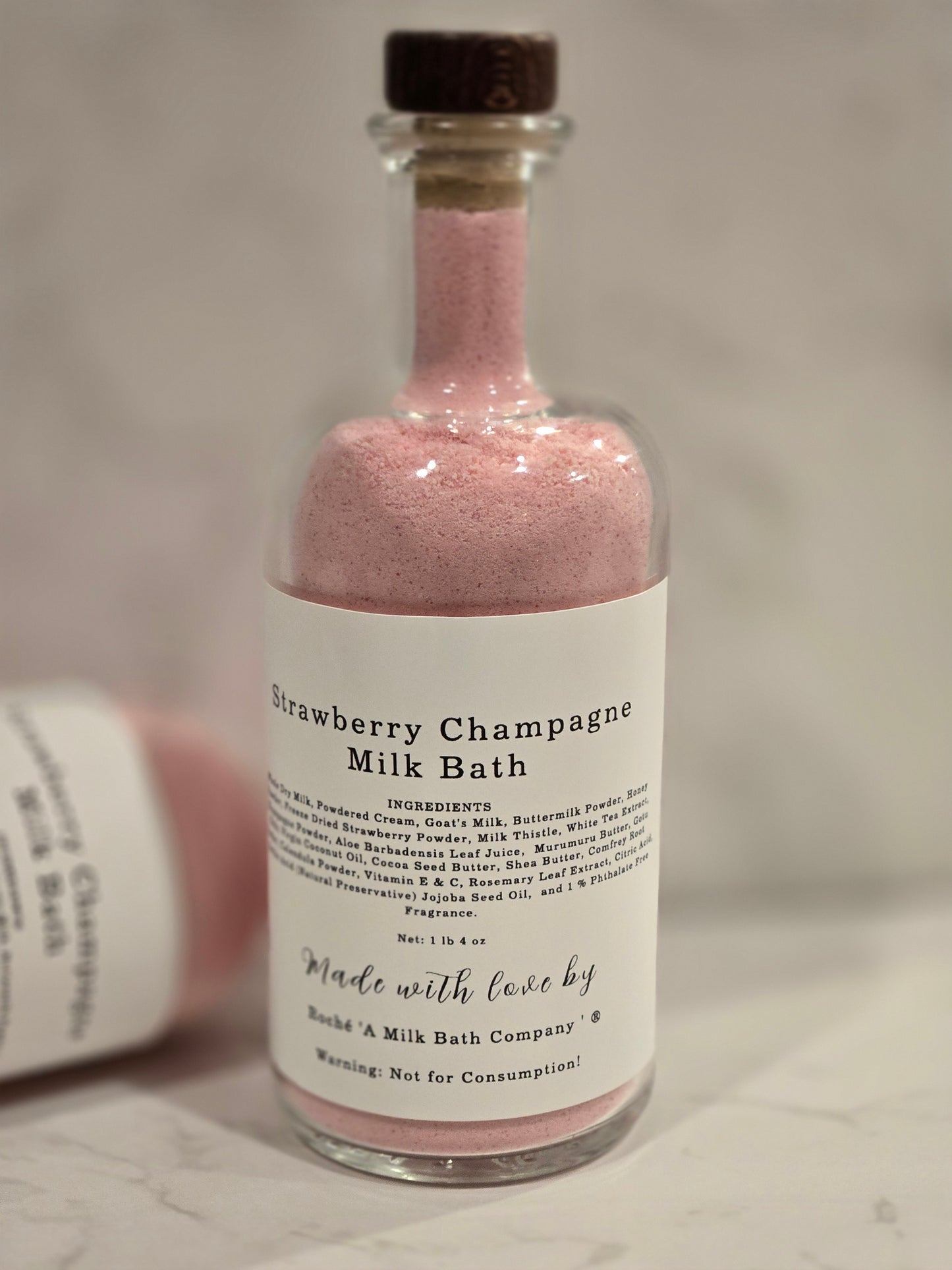 Strawberry Champagne Milk Bath Soak