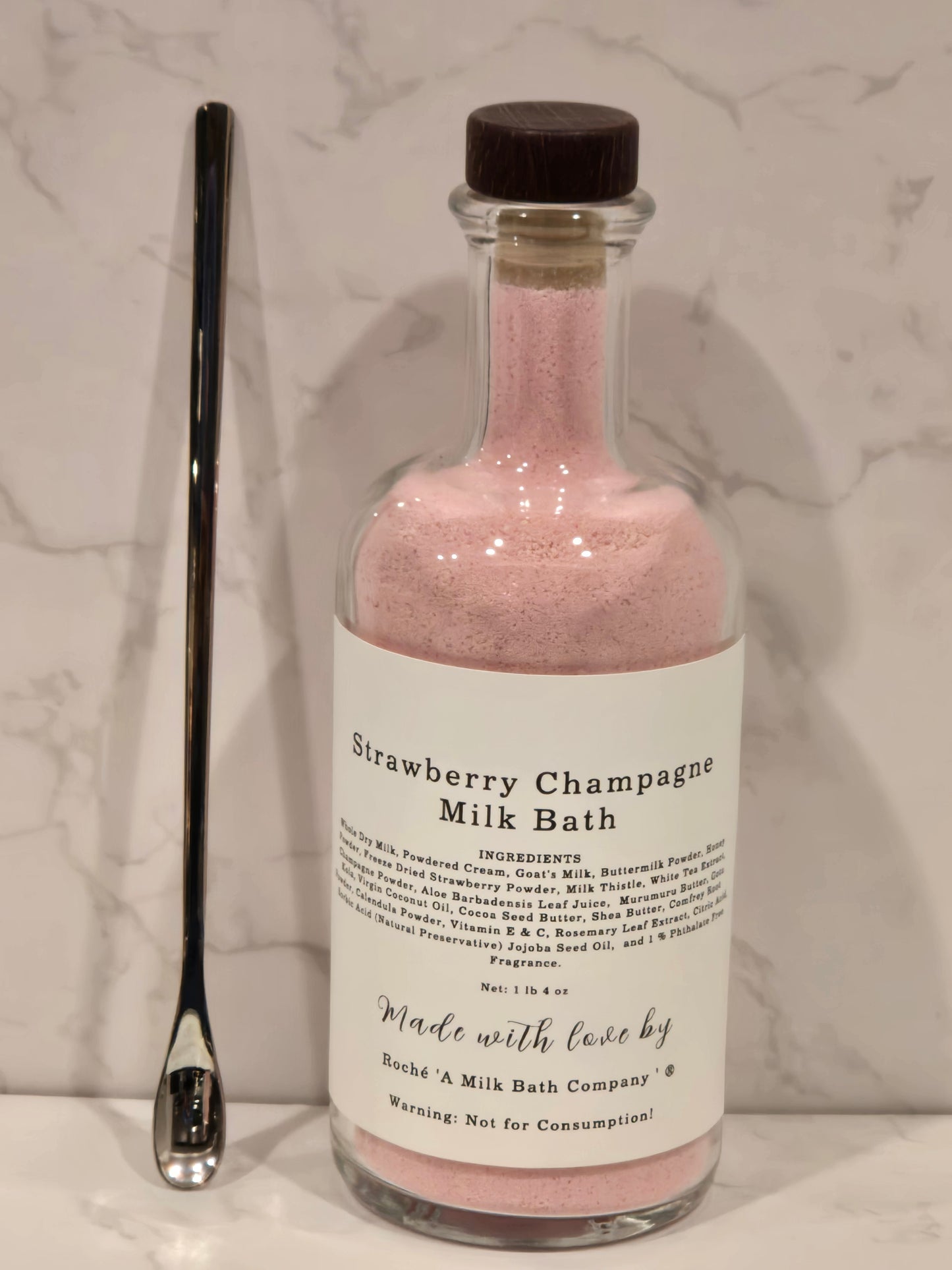 Strawberry Champagne Milk Bath Soak